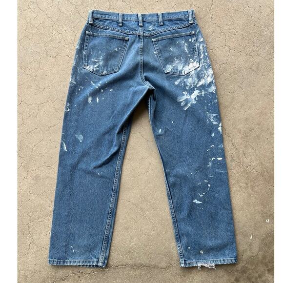 Vintage Wrangler painters jeans size 34x29 - Picture 5 of 6